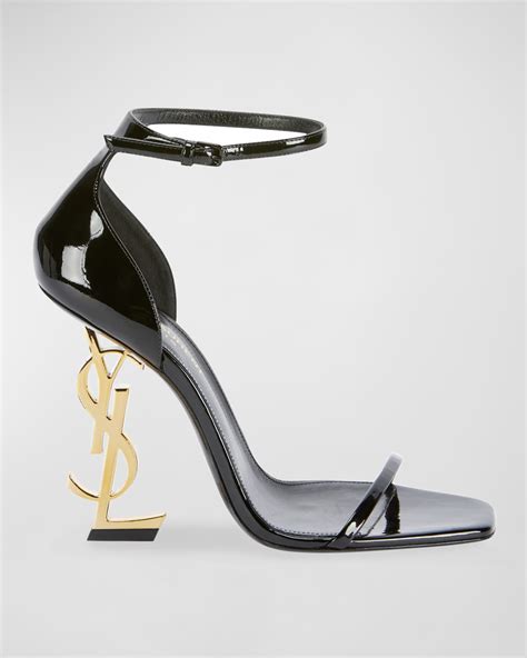 hidden platform black pumps ysl|ysl opyum heel pumps.